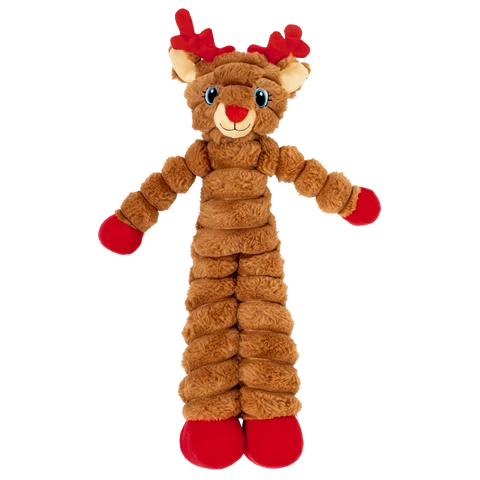 KONG Holiday Shakers Crumples Reindeer XL – Brinquedo de Natal para Cão