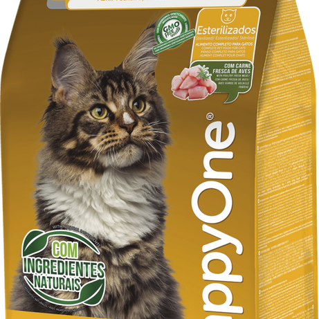 happyOne Premium Gato Esterilizado Carne Fresca