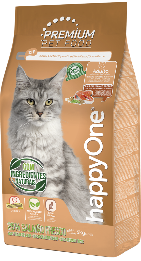 happyOne Premium Gato Adulto Slamão Fresco