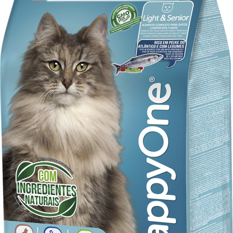 happyOne Premium Gato Light & Senior Carne Fresca