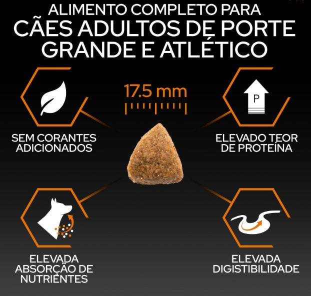Pro Plan Dog OptiBalance Large Athletic Adult Chicken | 14 Kg - Ração seca para cão adulto de porte grande e atlético - Frango