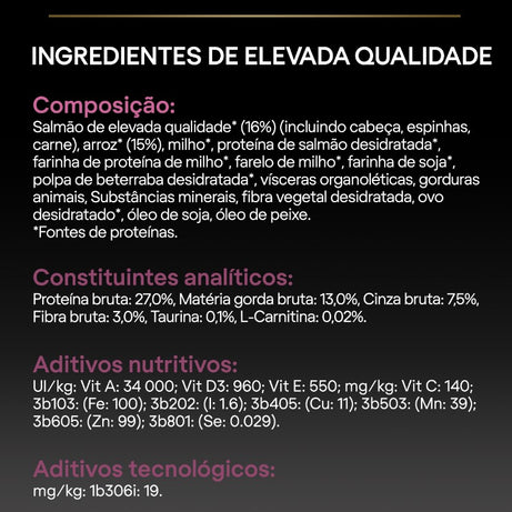 Pro Plan Dog OptiDerma Large Robust Adult Sensitive Skin | 14 kg - Ração seca para cão adulto grande e robusto com pele sensível - Salmão