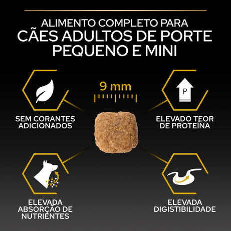Pro Plan Light/Sterilised Small & Mini - Ração seca para cão adulto pequeno para controlo do peso - Frango