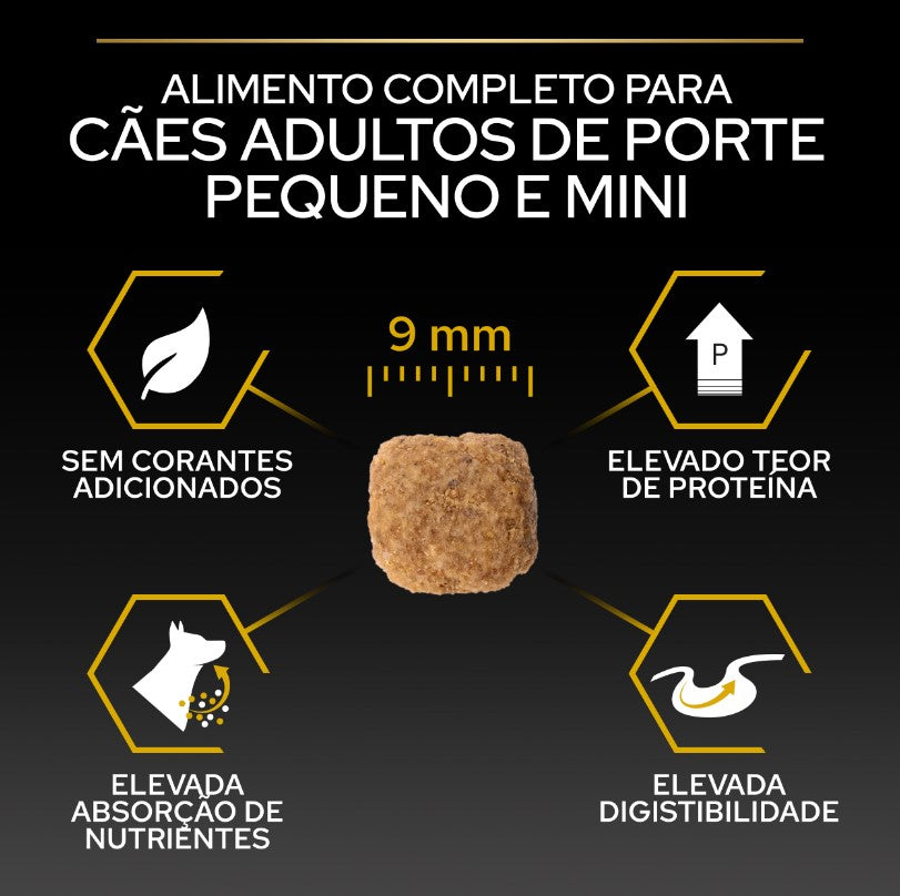 Pro Plan Light/Sterilised Small & Mini - Ração seca para cão adulto pequeno para controlo do peso - Frango