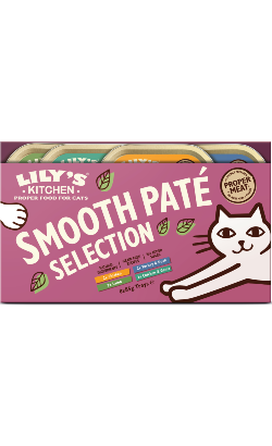 Lilys Kitchen Cat Adult Smooth Paté Multipack | Wet (Terrina) | 8 x 85 g