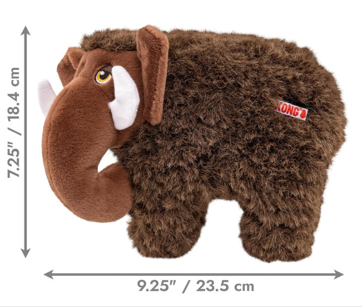 KONG Toughz Mamute – Brinquedo de Pelúcia Durável para Cães | M