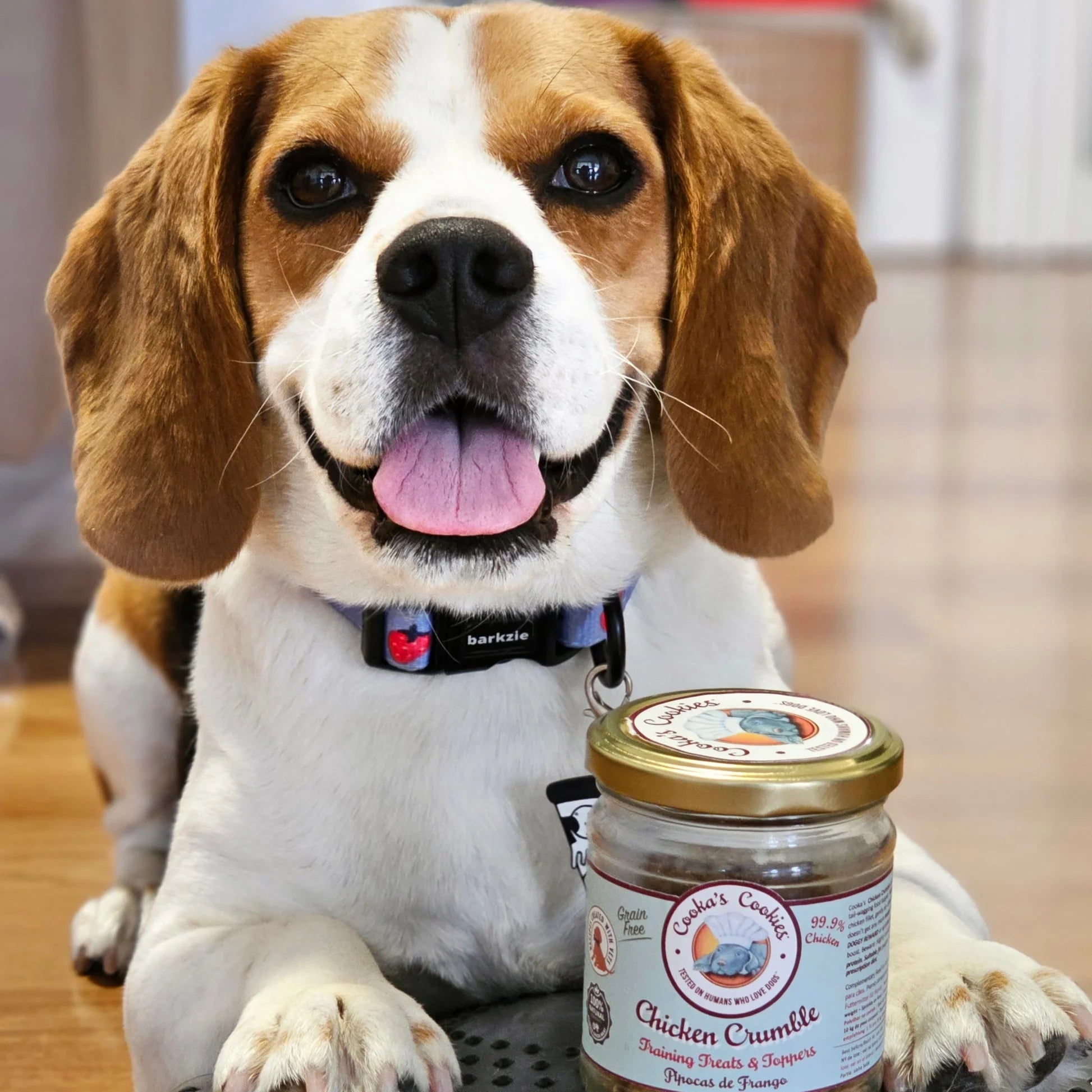 Cooka's Cookies suplemento alimentar para cães e gatos - Chicken Crumble 80g