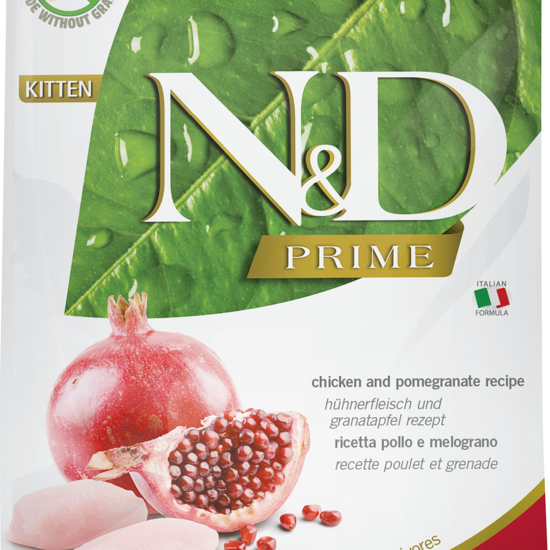 N&D Prime Chicken&Pomegranate Kitten 1,5Kg - DOGGIE STORE