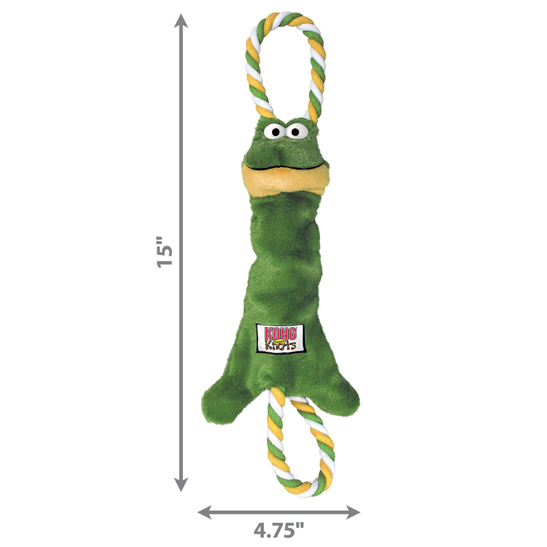 Kong Tugger Knots Frog S/M