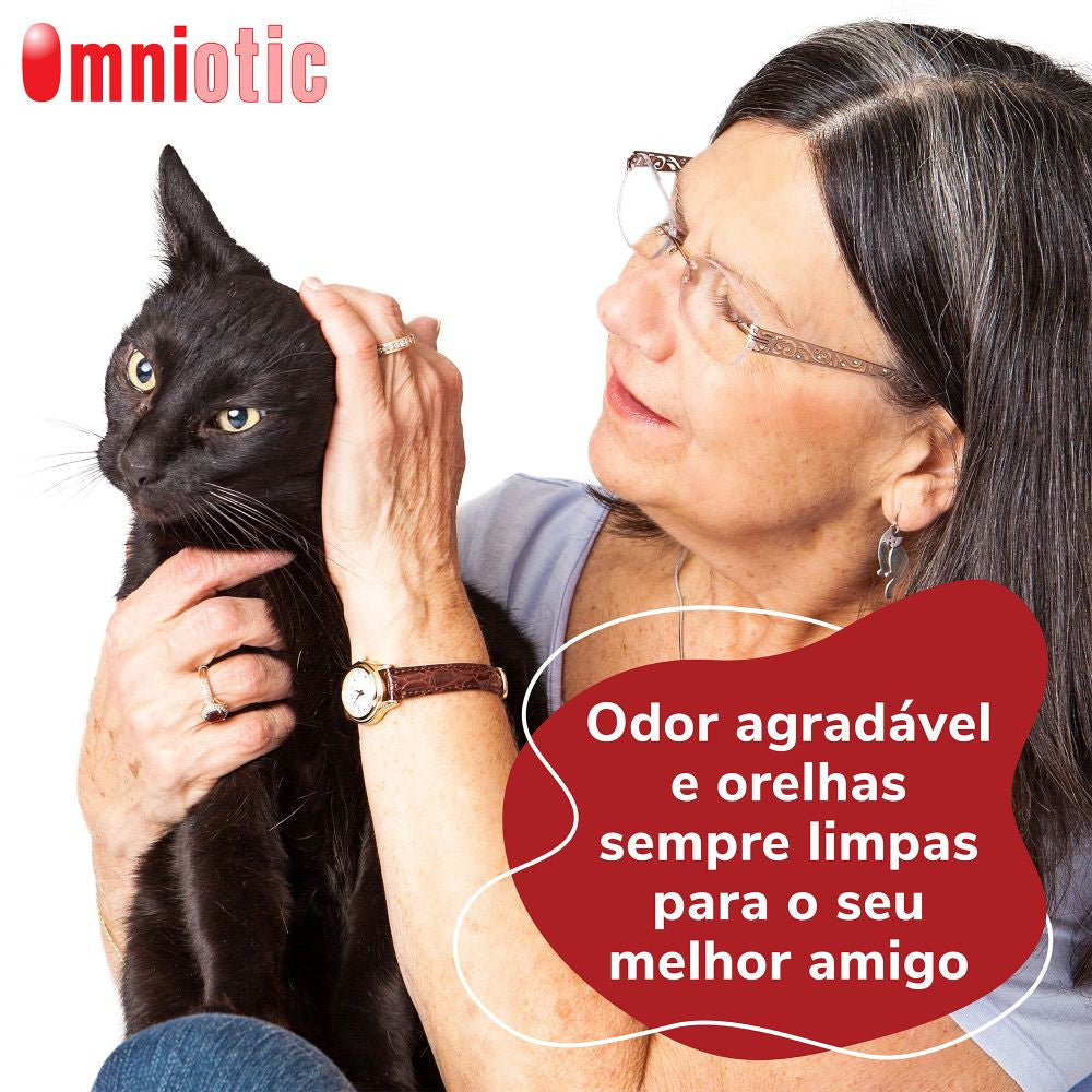 Omniotic - Ampolas para cão, gato, coelho 20x 5ml