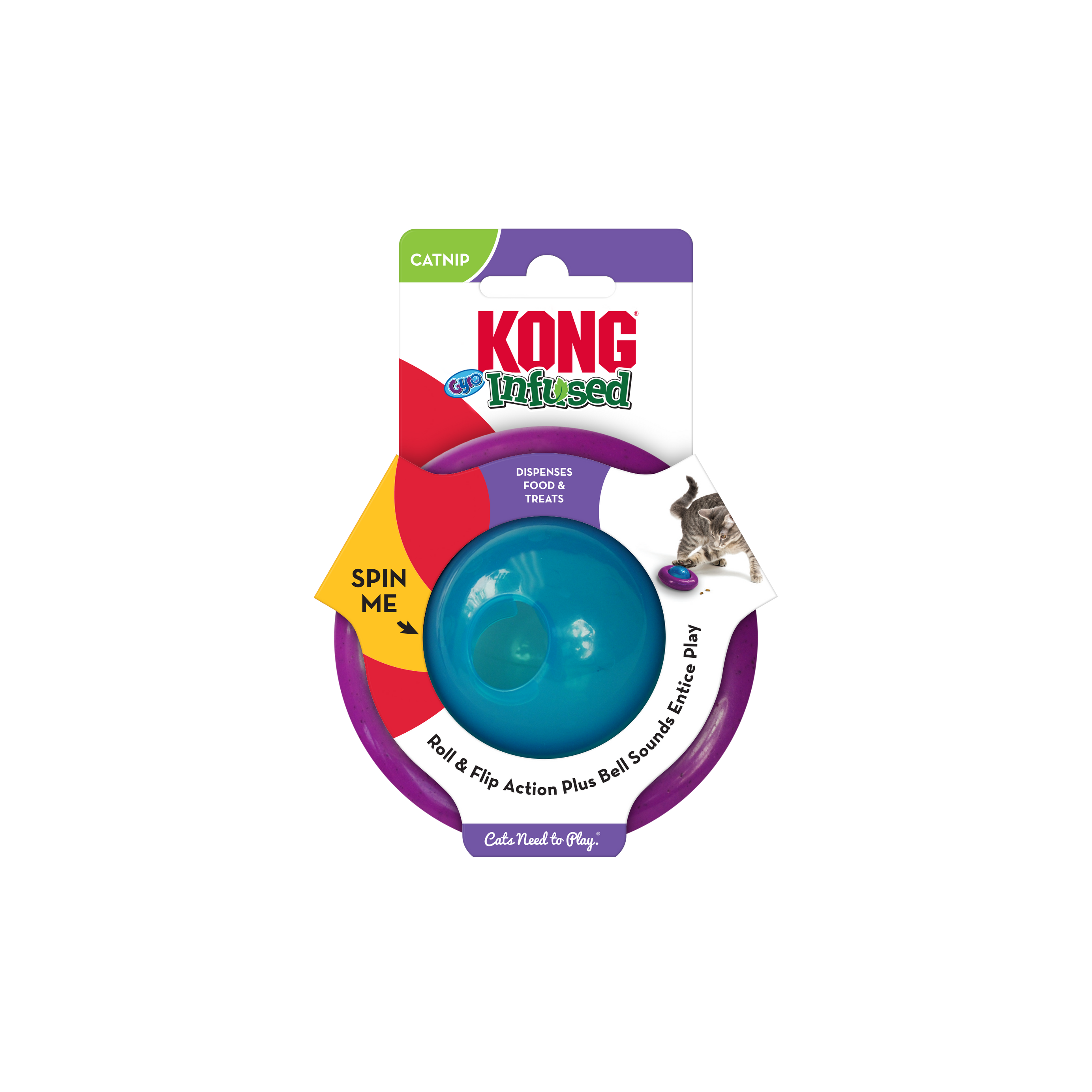 KONG INFUSED CAT GYROSCOPE