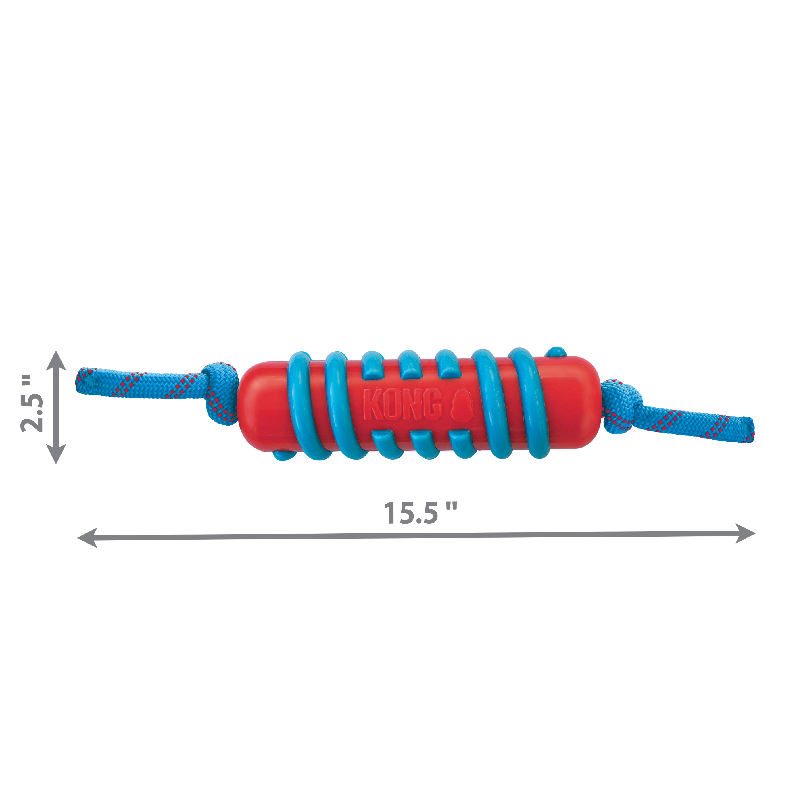 Kong Jaxx Brights Stick with Rope