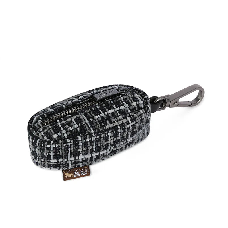 P.L.A.Y. Porta-Sacos para Dejetos Houndstooth Preto/Cinza