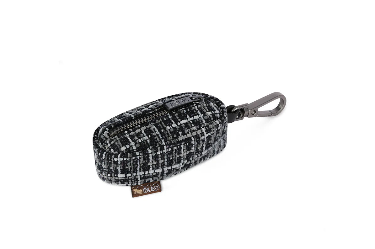 P.L.A.Y. Porta-Sacos para Dejetos Houndstooth Preto/Cinza
