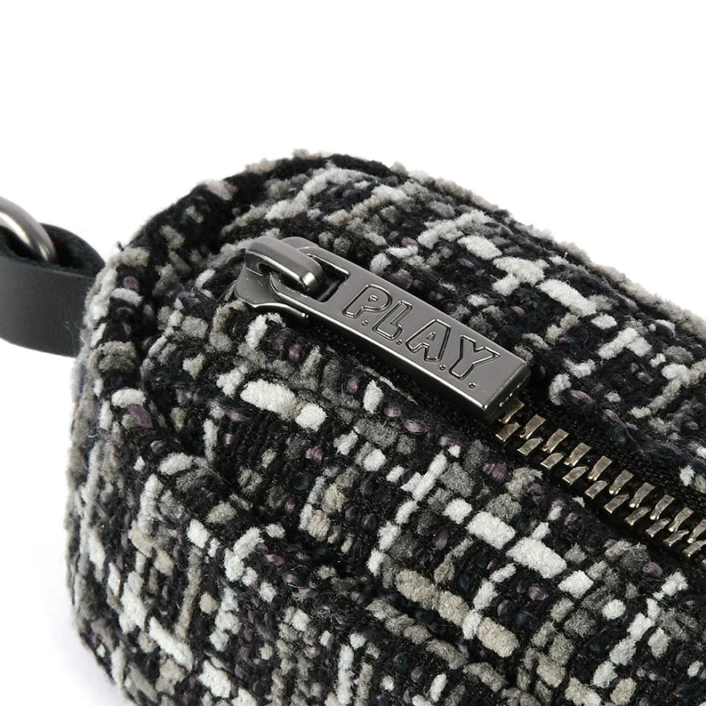 P.L.A.Y. Porta-Sacos para Dejetos Houndstooth Preto/Cinza