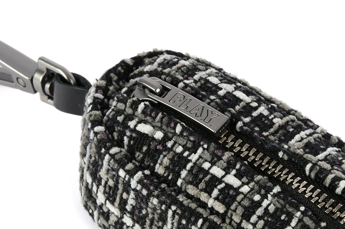 P.L.A.Y. Porta-Sacos para Dejetos Houndstooth Preto/Cinza