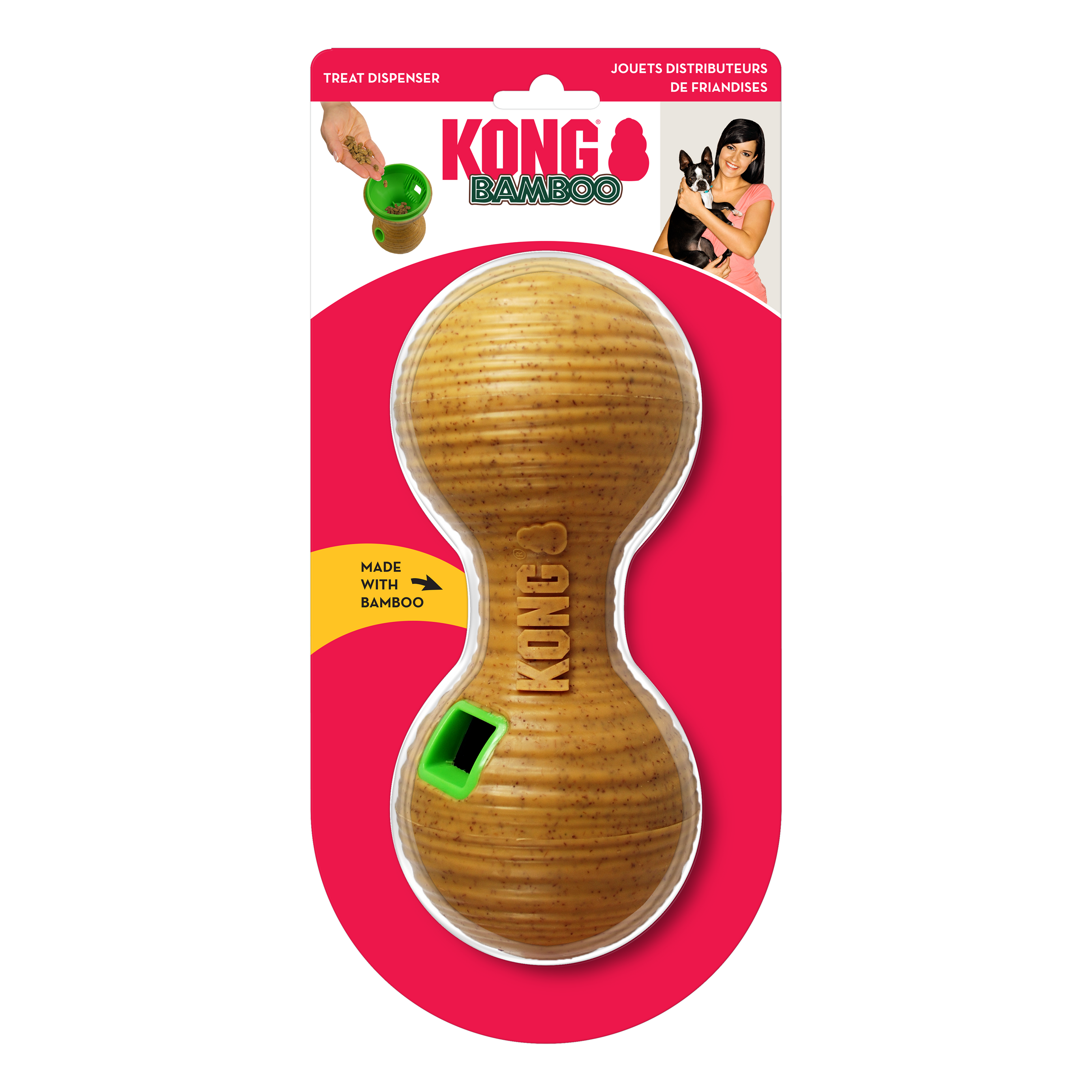 Kong Haltere Alimentador de Bambu