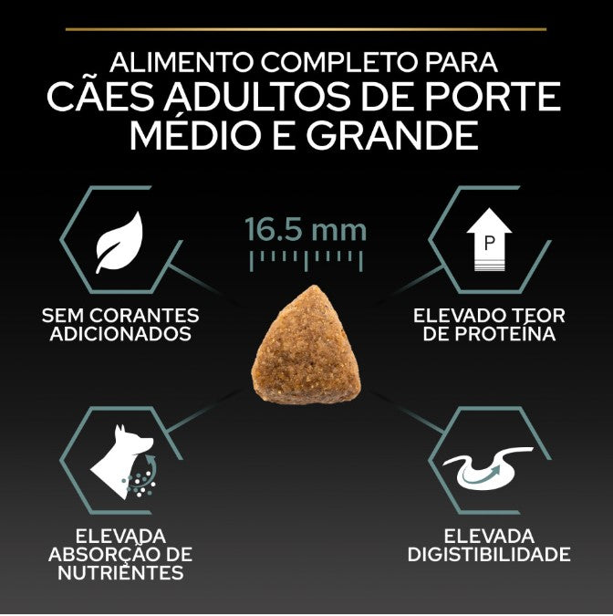 Pro Plan Sensitive Digestion Grain Free Medium & Large - Ração seca para cão adulto médio e grande - Perú