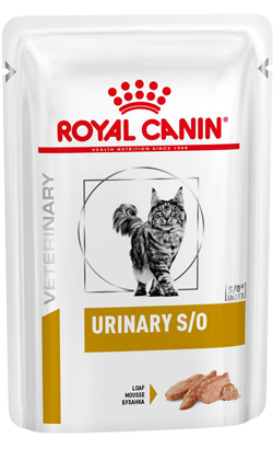 Royal Canin Vet Urinary S/O Feline Loaf | Wet (Saqueta) | 12 x 85 g