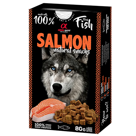Alpha Spirit Natural Snack - Salmon 80g