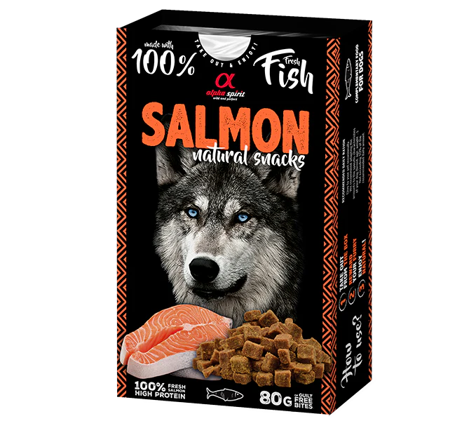 Alpha Spirit Natural Snack - Salmon 80g