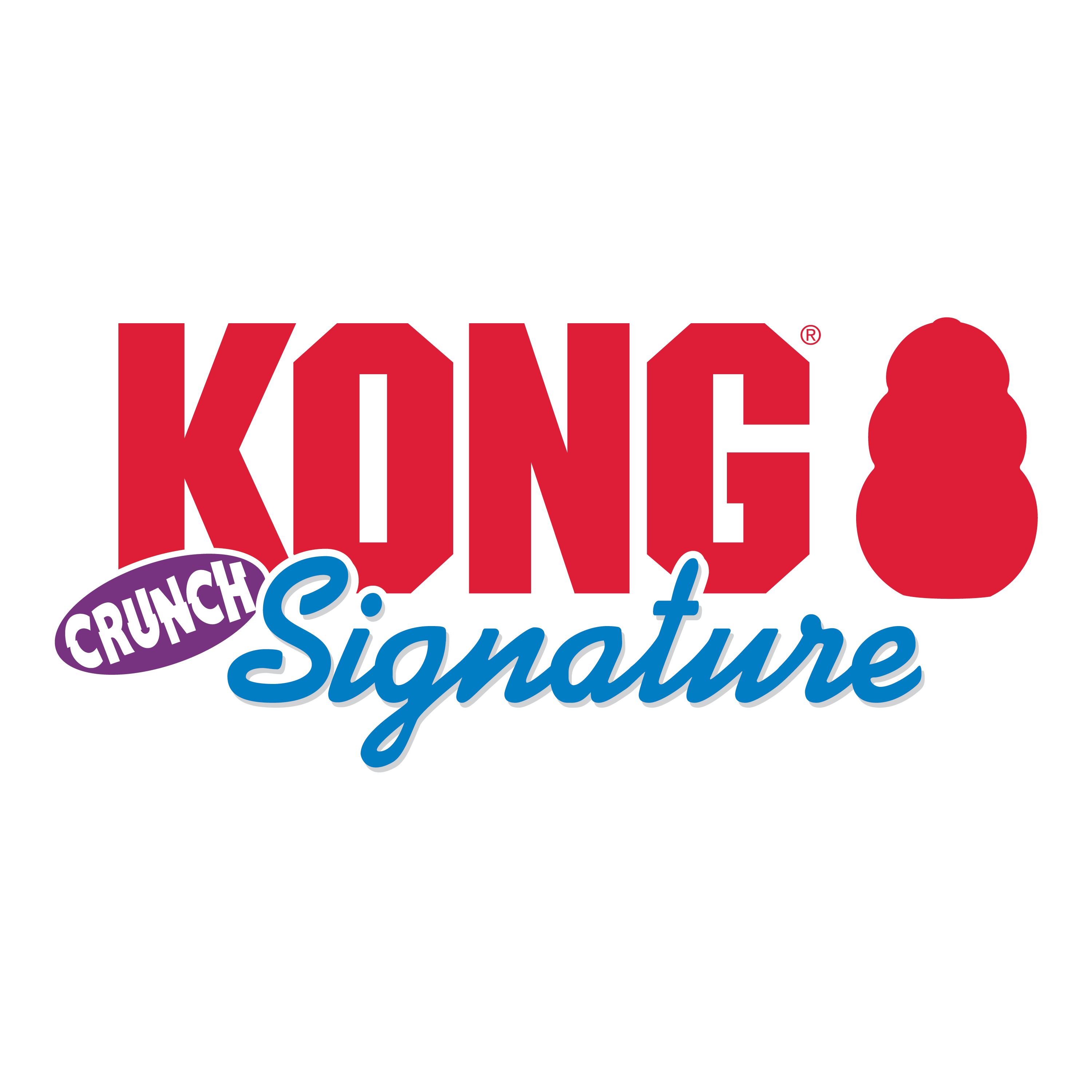 Kong Signature Crunch Rope Single