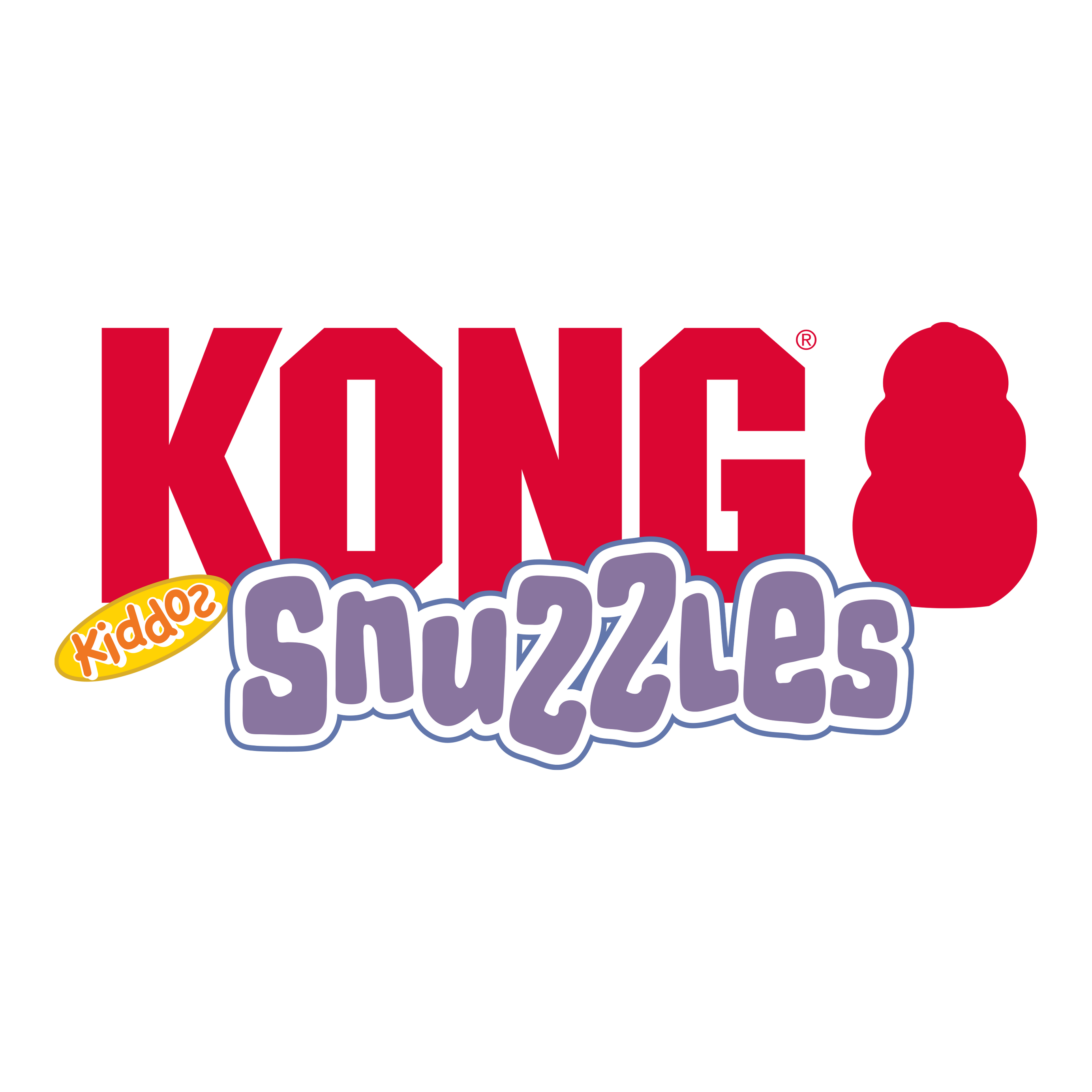 Kong Snuzzles Kiddos Elephant