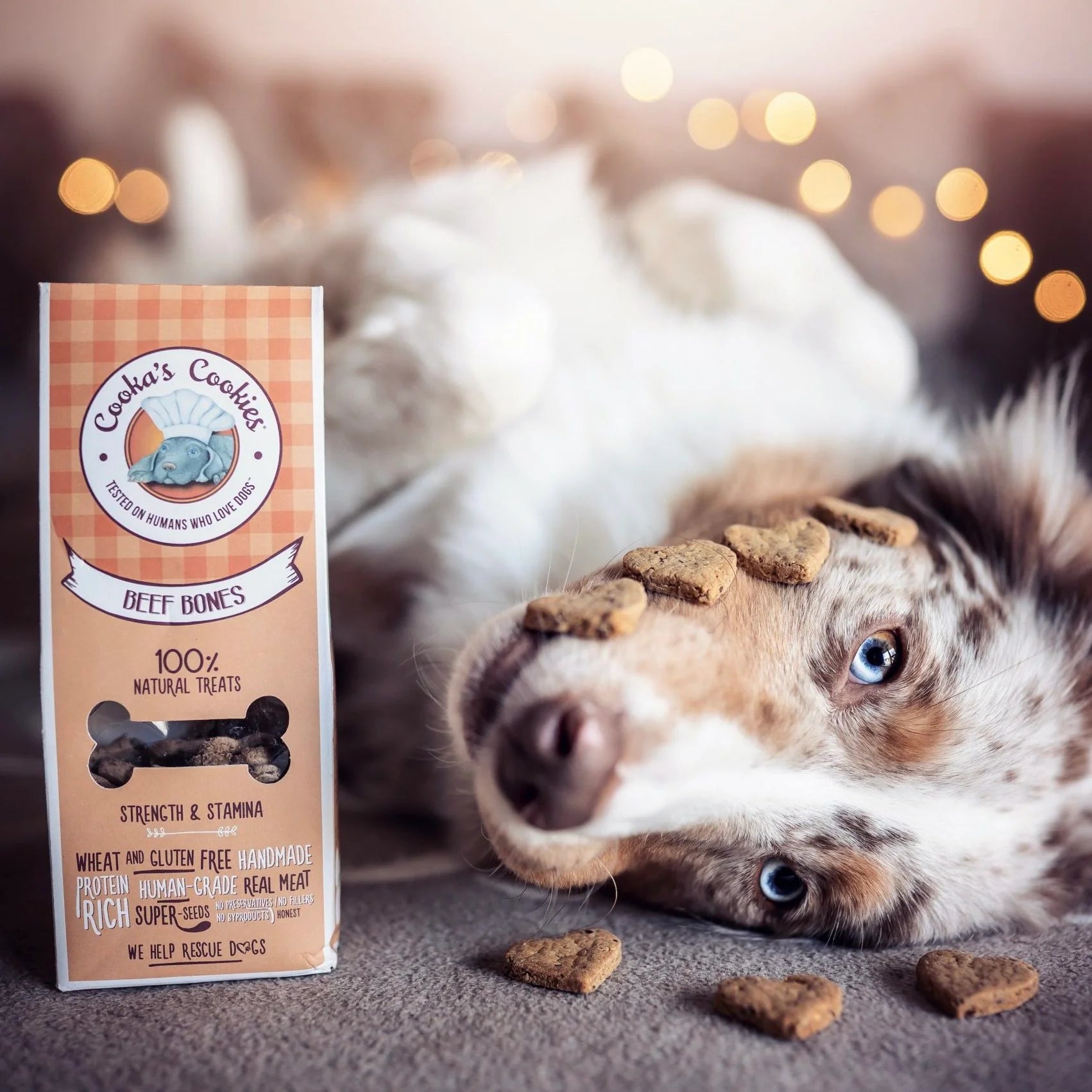 Cooka's Cookies Snacks - Beef Bones