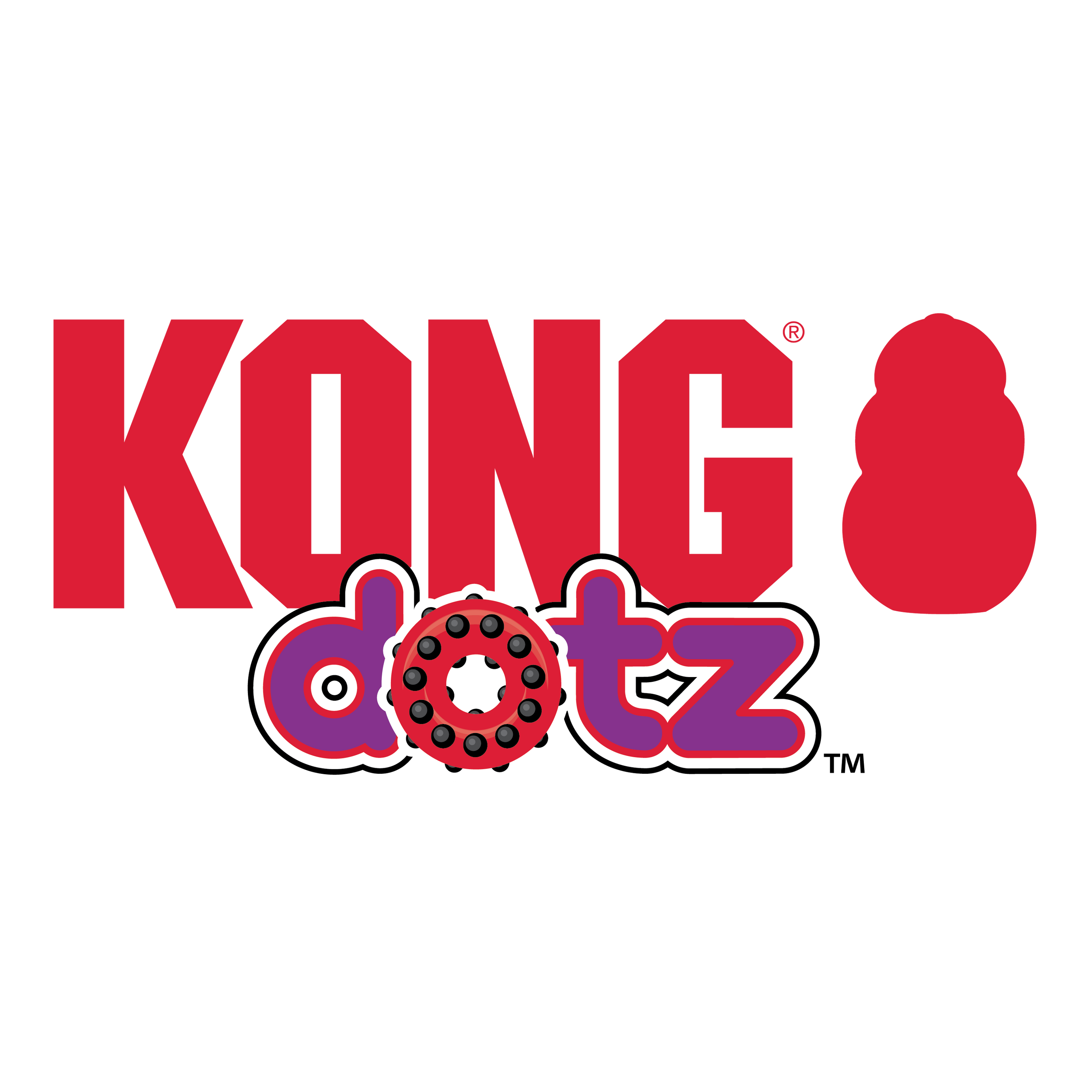 Kong Dotz Circle mordedor para cães
