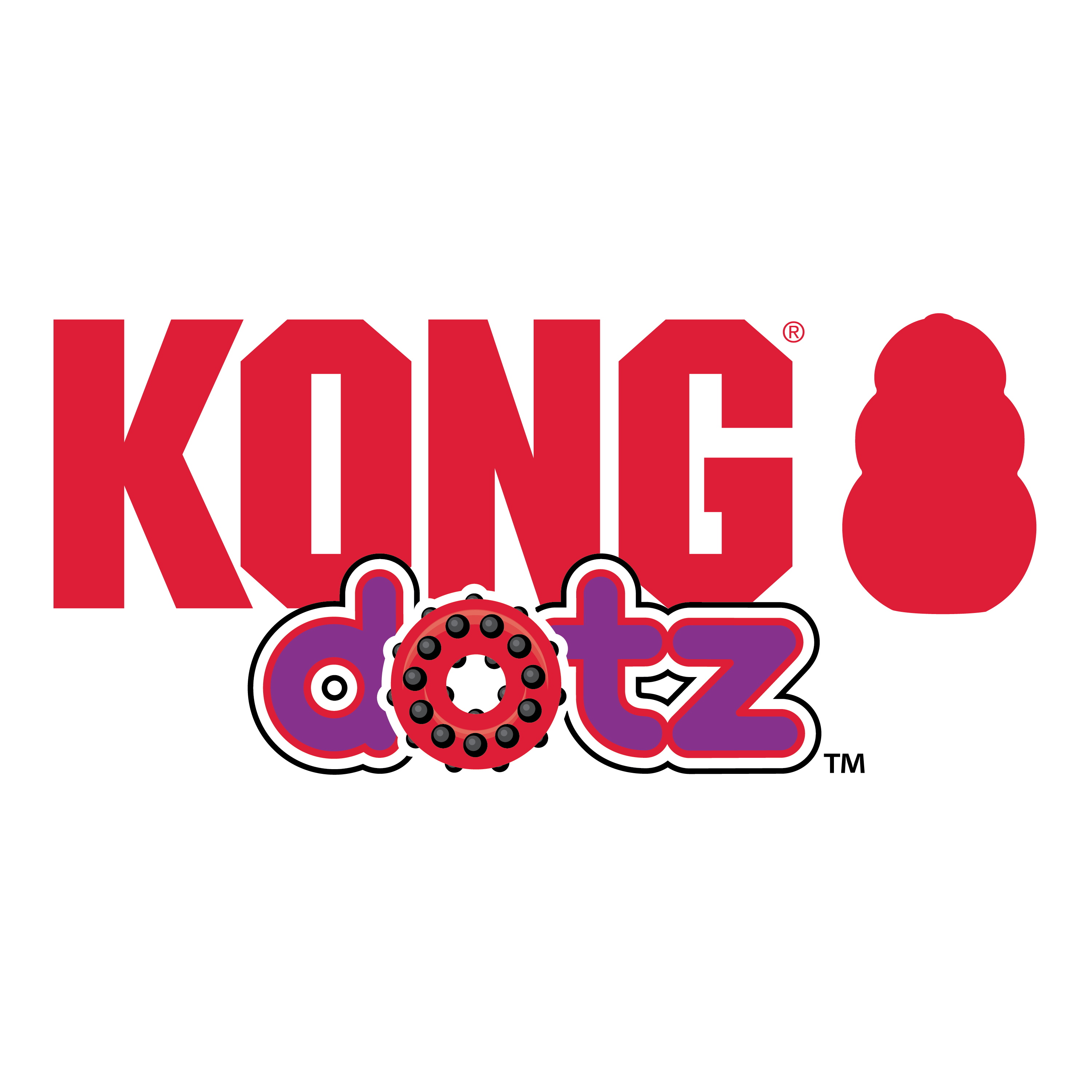 Kong Dotz Circle mordedor para cães