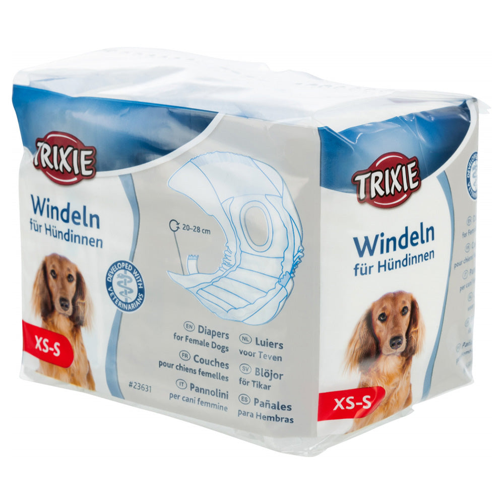 PAÑALES DESECHABLES PARA PERROS | 12 UNIDADES