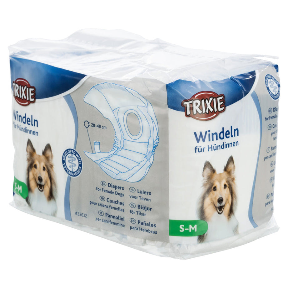 PAÑALES DESECHABLES PARA PERROS | 12 UNIDADES