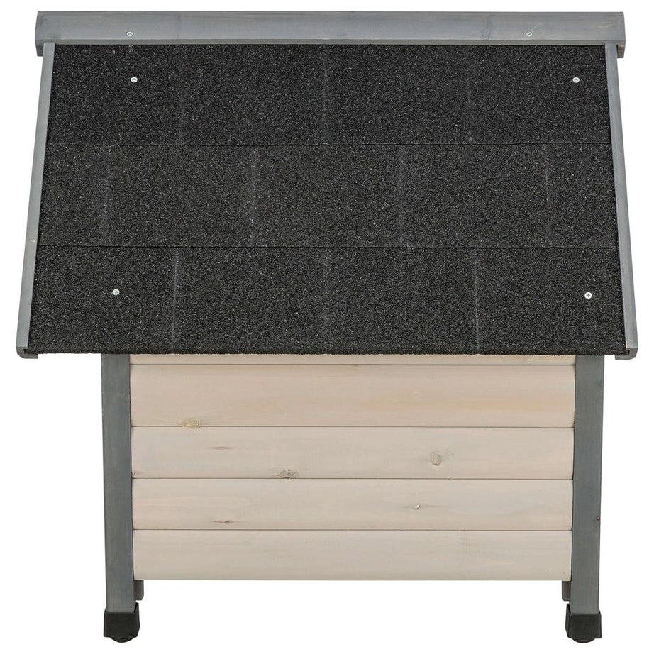 Madeira Natura Dog Kennel with Roof 96X105X112 Cm (Grey)