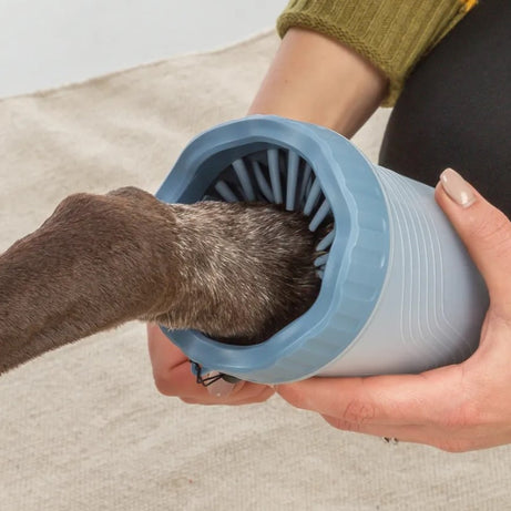 Limpador De Patas C/ Cerdas Em Silicone