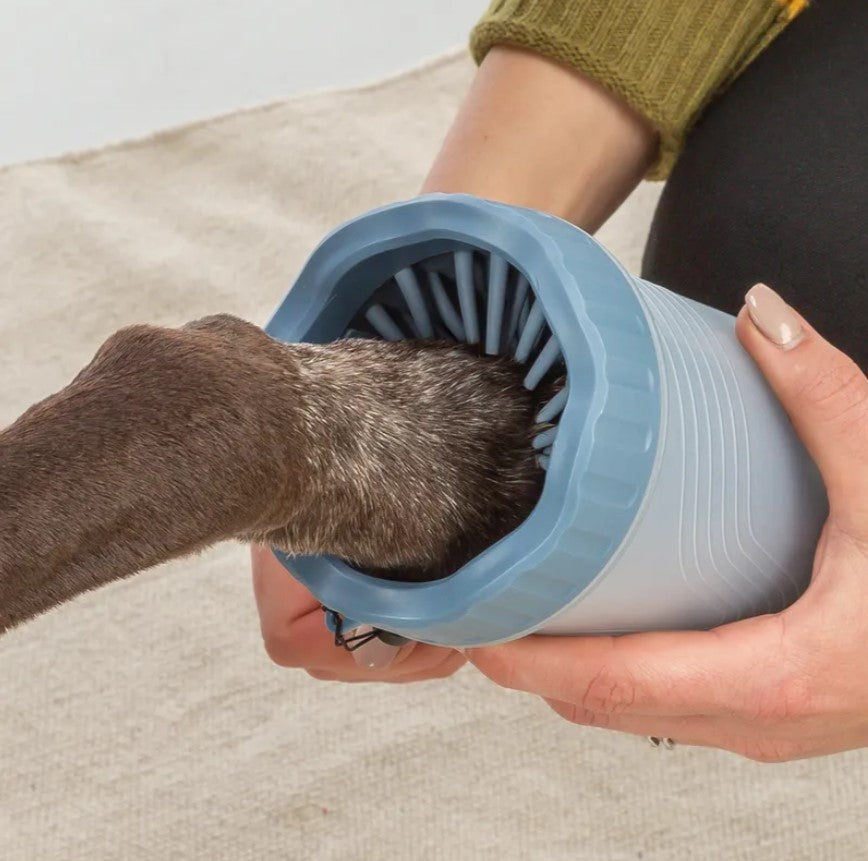 Limpador De Patas C/ Cerdas Em Silicone