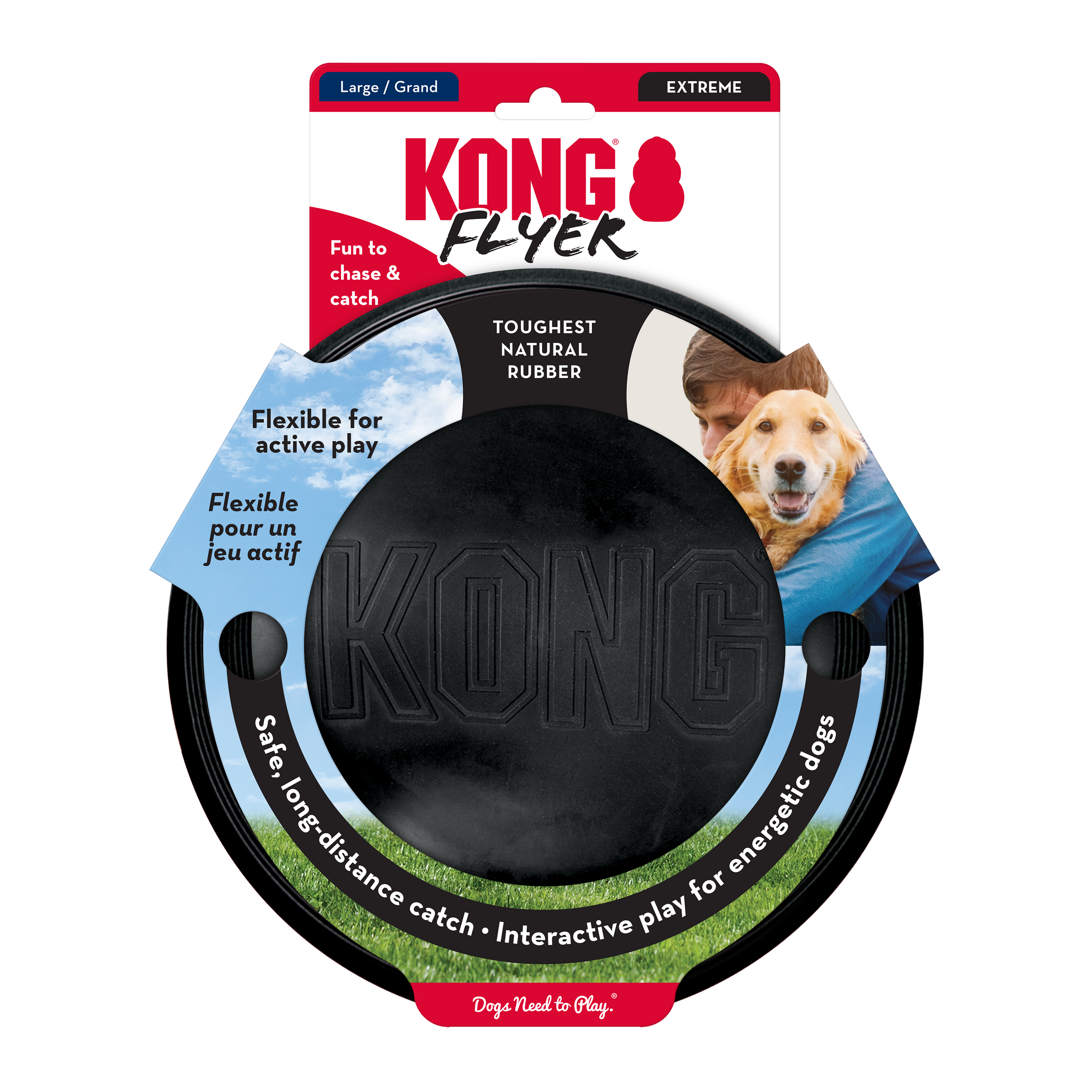 KONG Extreme Flyer dog frisbee