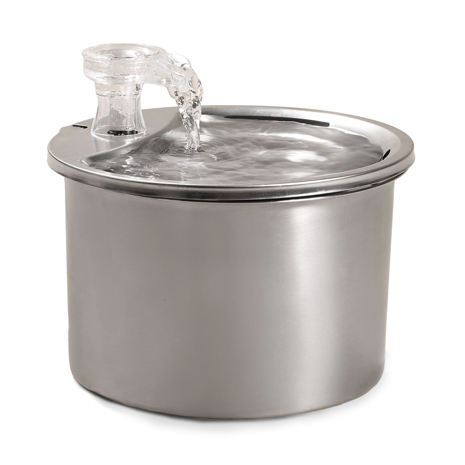 2L Stainless Steel Pet Water Fountain (Silver)