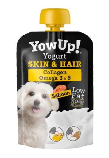 Iogurte Skin & Hair com Salmão - 3x115 gr.