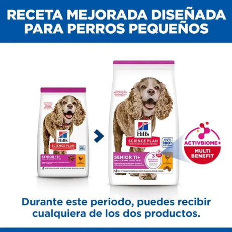 Hills Science Plan Dog Small & Mini Senior 11+ with Chicken | 1.5 kg
