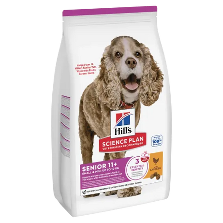 Hills Science Plan Dog Small & Mini Senior 11+ with Chicken | 1.5 kg