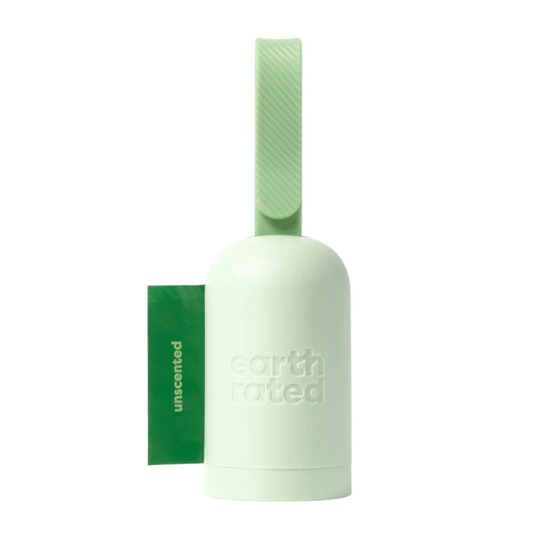 Earth Rated Dispenser with 15 Unscented Bags