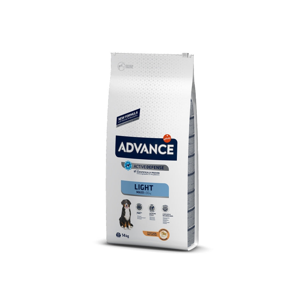 Advance Ração Cão Maxi Light Frango & Arroz | 12 kg - DOGGIE STORE