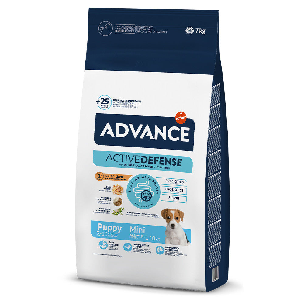 Advance Dog Mini Puppy Frango & Arroz - DOGGIE STORE