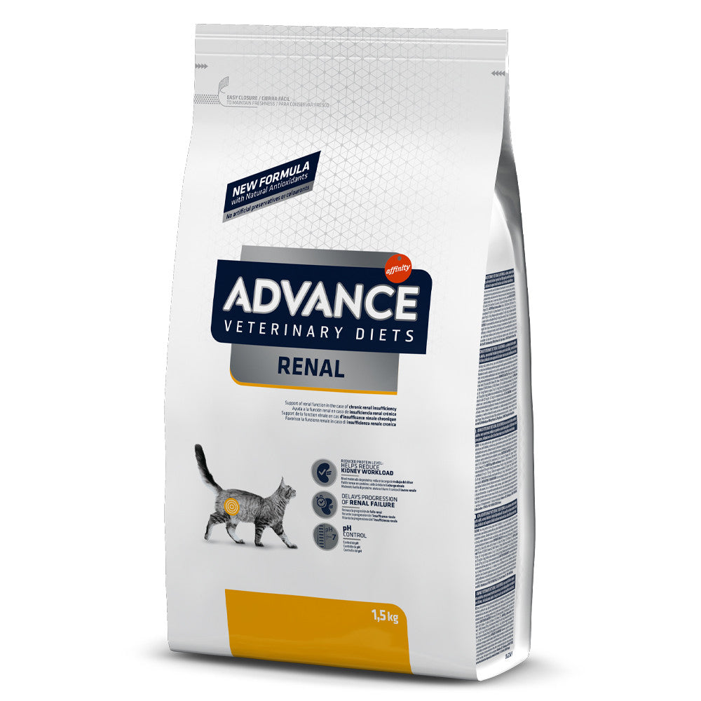 Advance Vet Renal - Ração seca para gato adulto com insuficiência renal - DOGGIE STORE