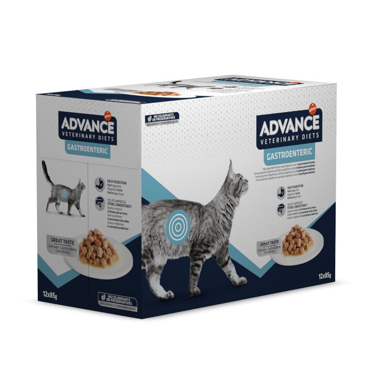 Advance VET Gastroenteric |  Pack (Saqueta) 12 x 85 g - DOGGIE STORE