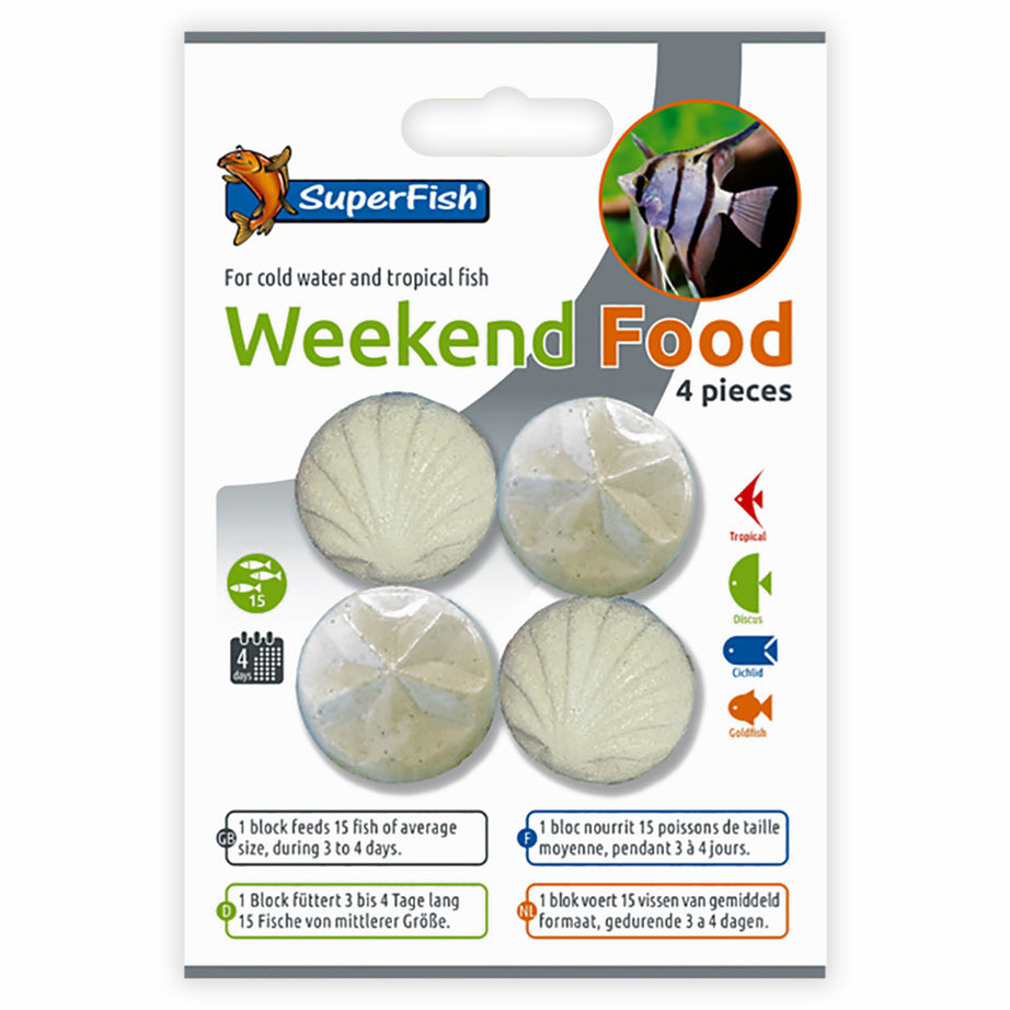 Alimento de fim de semana para peixes - Superfish