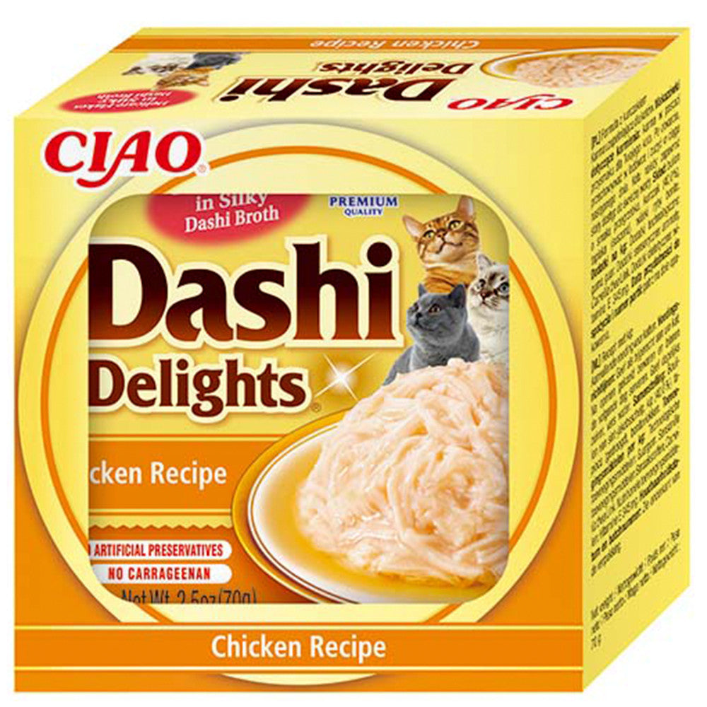Chicken wet cat food - Dashi Delights - Churu