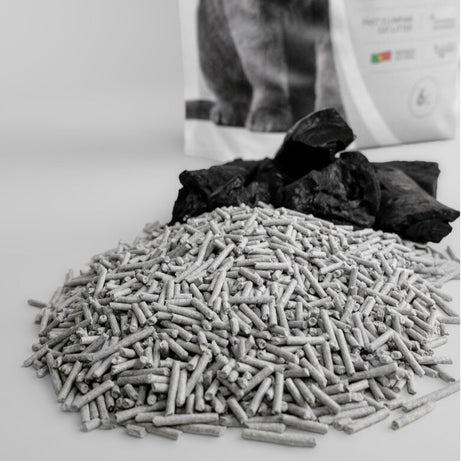 Weego Charcoal Tofu – Areia Aglomerante de Tofu com Carvão Ativo para Gatos