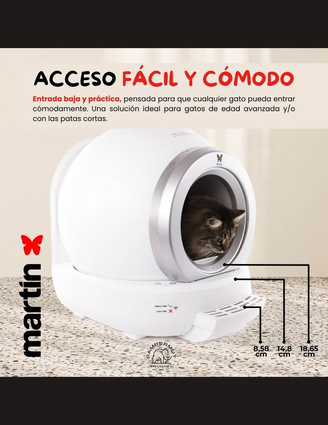 WC Automático Autolimpante Martin Sellier 65 L
