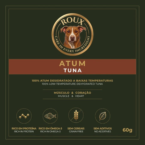ROUX Snack de Atum Desidratado para Cão | 60 g
